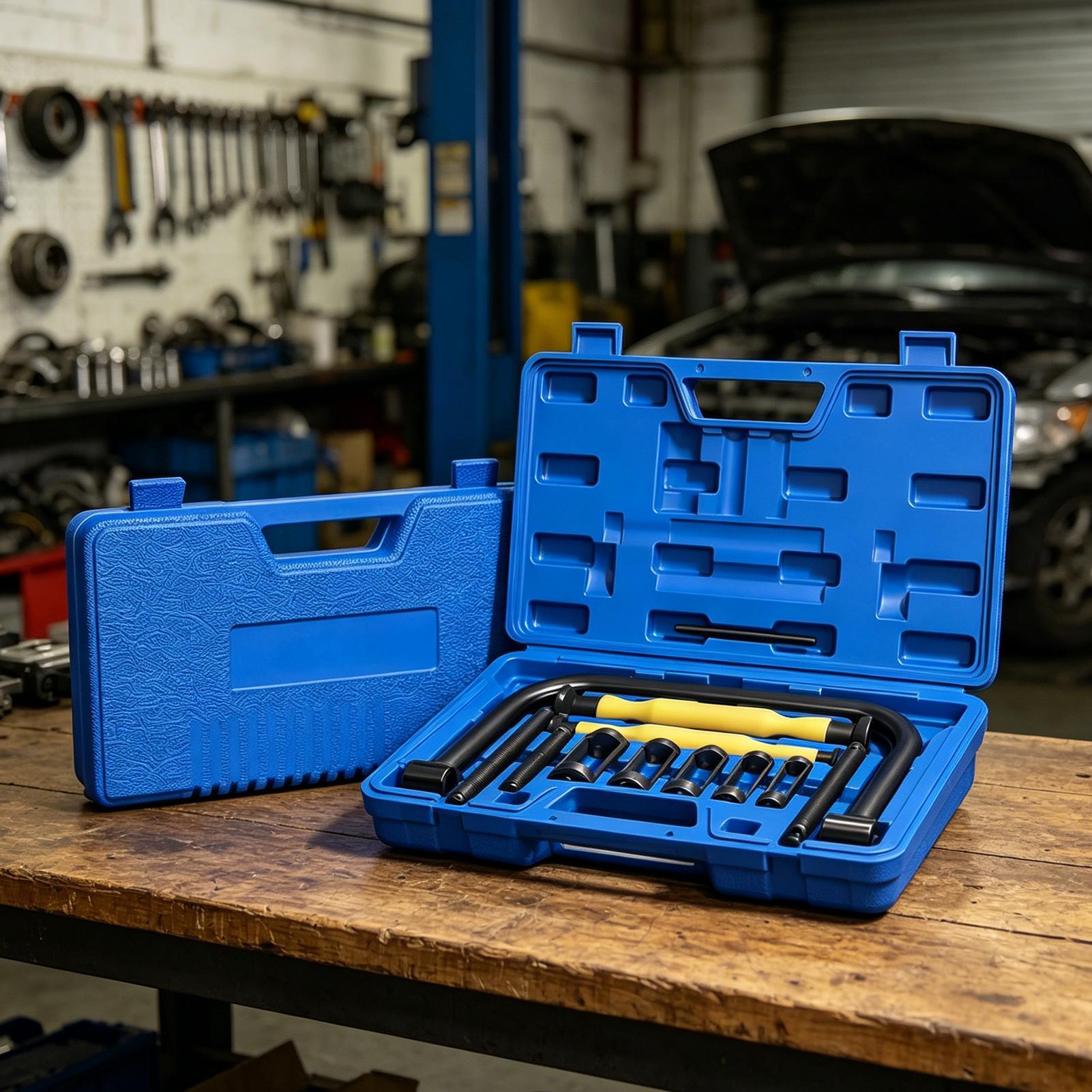 스프링 압축기 공구 자동차 수리 장비 액세서리 키트 오 - Valve Spring Compressor 리뷰 및 가격