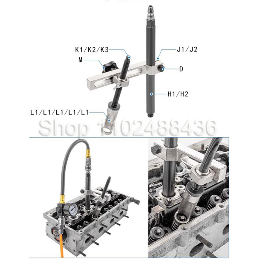 실린더 헤드 분해 없는 오일 씰 교체 도구 자동차 밸브 - Valve Spring Compressor 리뷰 및 가격