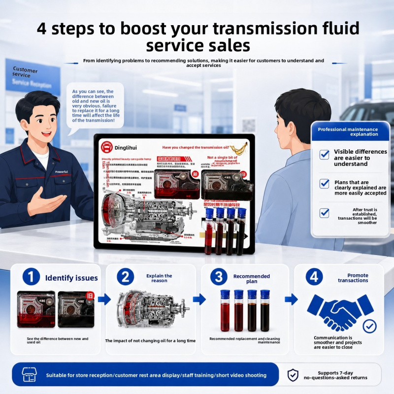 변속기 오일 시연 보드 자동차 정비 시각 가이드 자동차 - Auto Repair Shop For Transmissions 리뷰 및 가격