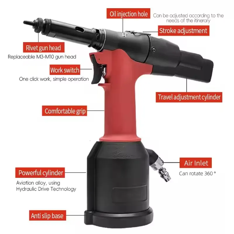 2026년형 고성능 산업용 공압 리벳 건 - M3-M8 - Rivet Gun Air 리뷰 및 가격